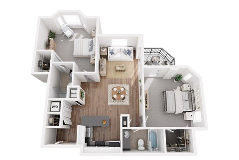 3D floor plan the argonne